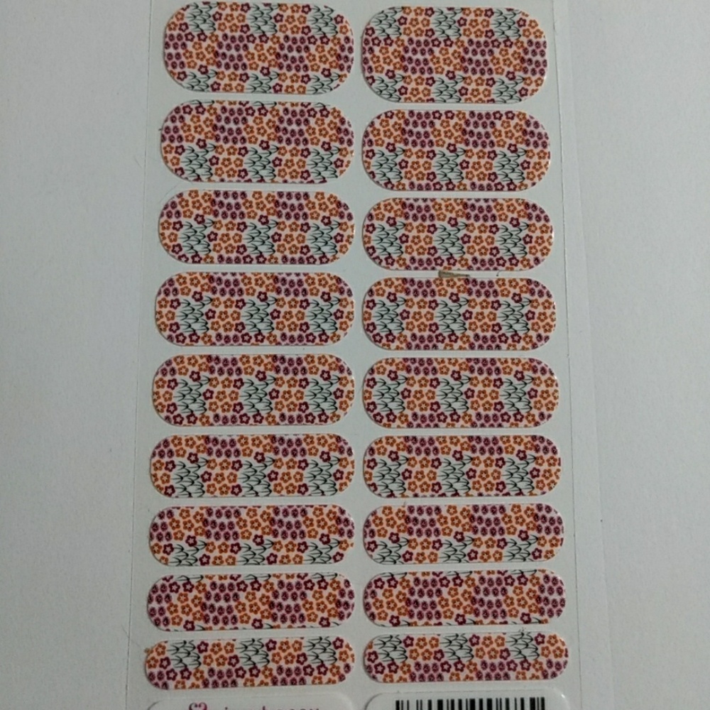 Jamberry Harvest Blooms nail wraps